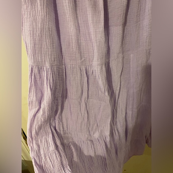 Calvin Klein lilac maxi skirt lined medium - Picture 2 of 4